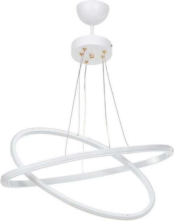 Muso Pendelleuchte mit zwei weißen Ringen LED MDL4438