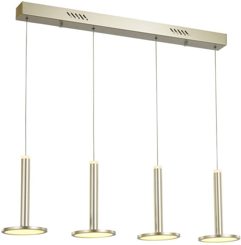Thumbnail - Oliver - Moderner LED-Anhänger Golden, Warmweiß 3000K 2690lm - Italux
