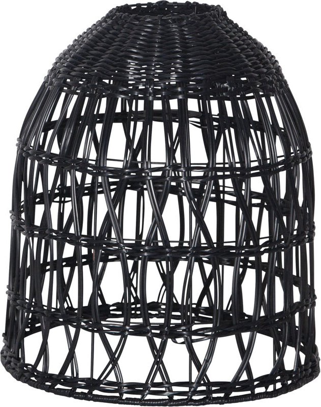 Star Lampenschirm, schwarz, 30 x 33 cm, 092-03