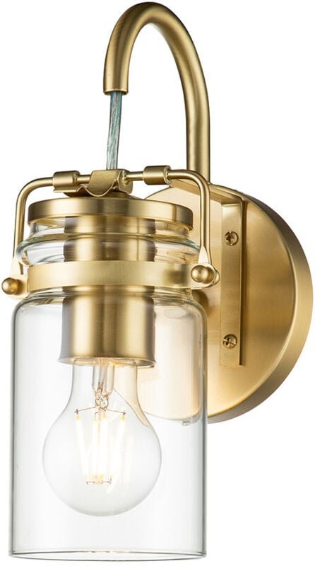 Elstead Kichler Brinley Wandleuchte aus gebürstetem Messing