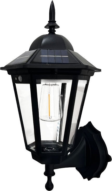 Wandleuchte, wasserdichte Außenwandleuchte, Solarlampe, geeignet für Villa Gartenpavillon Korridor Gang