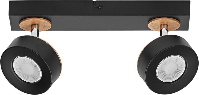 Ledvance - LED-Deckenleuchte 4058075833418, 9,6W, 615lm, 3000K, schwarz