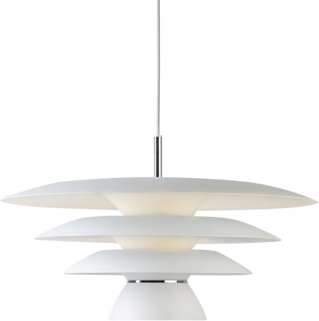 Davinci - 1 Licht Deckenanhänger Matt Weiß, E27 - Belid