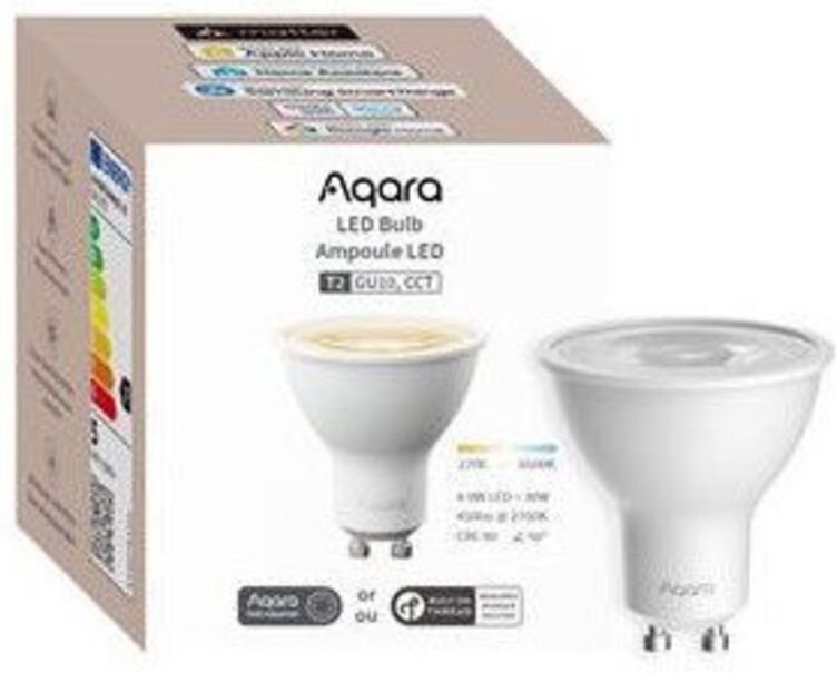 Thumbnail - Intelligente LED-Glühbirne Aqara T2 CCT GU10 Weiß