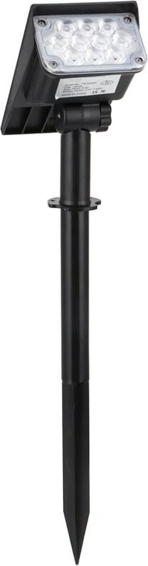 Solarbetriebene Gartenstrahler, Solarbetriebene Landschaftsstrahler (20 weiße LEDs), Solarleuchte