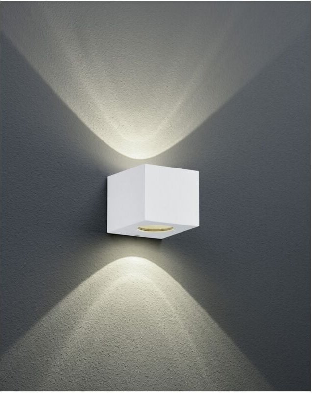 Biemission Außenwandleuchte Cordoba Led Dimmbar IP44 Weiße Trio-Beleuchtung