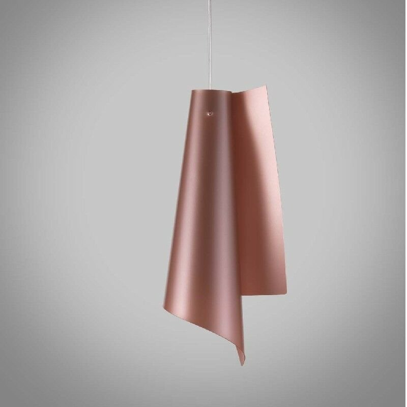 Pendelleuchte aus Polilux vela Kupfer Durchmesser 19 x H49 cm