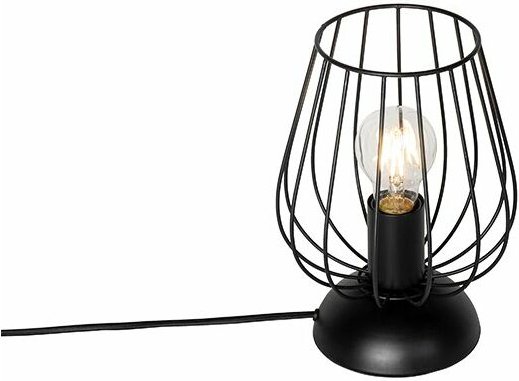 Moderne Tischleuchte Schwarz Draht - Palica