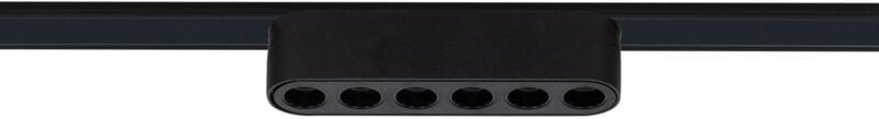 Efectoled - LED-Linearstrahler Magnetschiene 25mm SuperSlim 6W 48V Schwarz Optic 120mm 4000K Neutralweiß