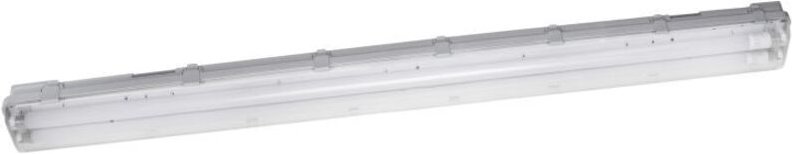 Ledvance LED-Feuchtraumleuchte Essential 2x 15 Watt, 120 cm, grau, 2-flammig