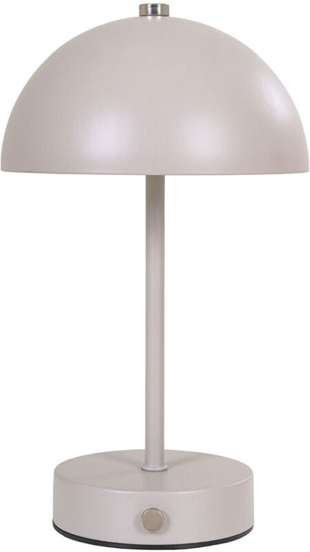 Holt Tischlampe LED wiederaufladbar sandfarben.