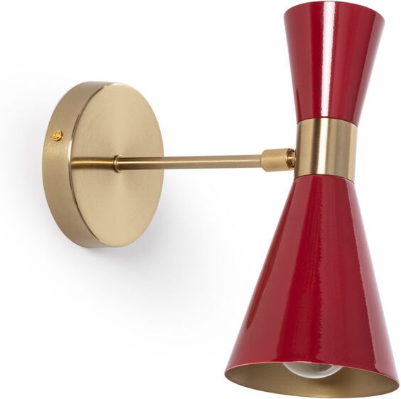 Wandleuchte Jigger Rot