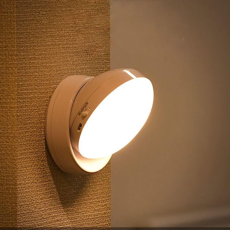 LED-Nachtlicht, wiederaufladbares Nachtlicht für den Innenbereich mit Bewegungsmelder, LED-Schrankbeleuchtung, Schrankbe...