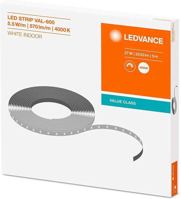 Ledvance - Flexibles LED-Modul 5m led strip VALUE-600 ls VAL-600/840/5 Naturlicht 4000K