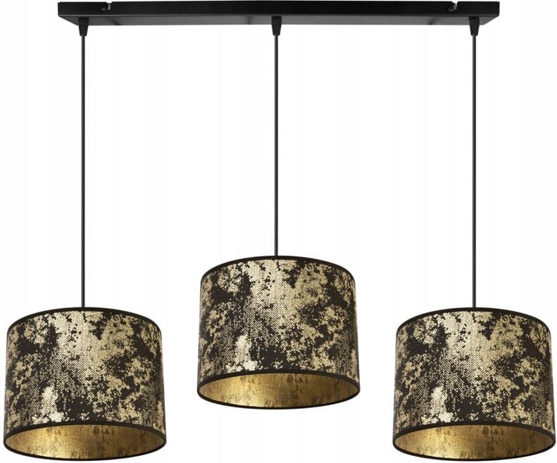 Hängelampe, Deckenleuchter, Lampenschirm, Goldmuster