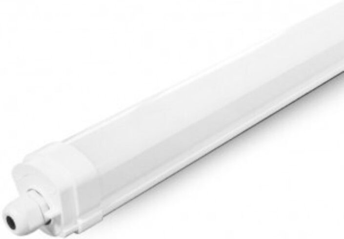 Thumbnail - Box mit 6 wasserdichten LED-Röhren integriert IP65 DANUBE ECO 1255x58mm - 5000K Kaltweiß - 35W