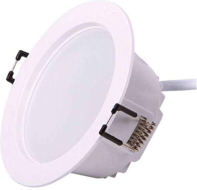 7W LED-Einbaustrahler, IP44 wasserdichte LED-Deckenleuchte, Downlight-Deckenstrahler, nicht dimmbare runde Deckenleuchte...