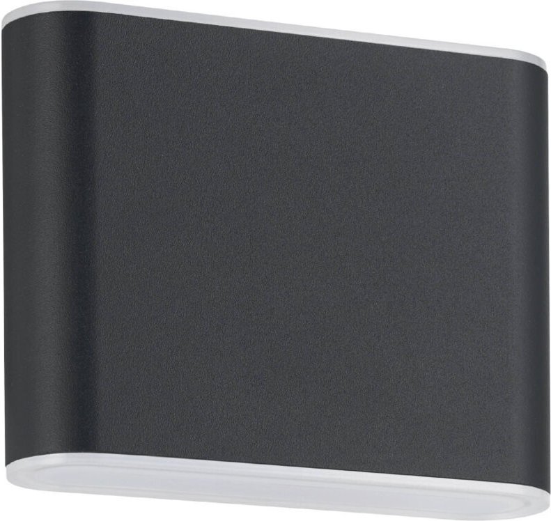 Eglo - led Wandleuchte Grutti anthrazit 12 x 9 cm warmweiß-kaltweiß