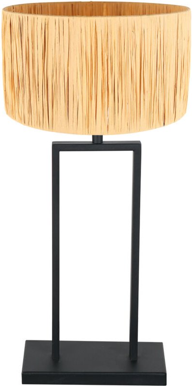 Tischlampe - Stang - schwarz - gras metall - ø 30cm - Steinhauer