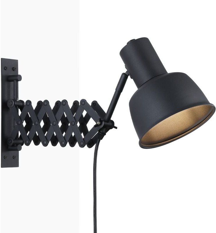 Scherenleuchte "Roma" Vintage Industrial Stil - ausziehbar - E27