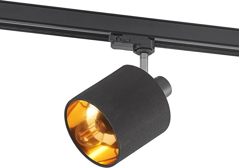 Thumbnail - Stromschienenstrahler "Heleni" aus Textil für Wohnzimmer & Esszimmer von Arcchio