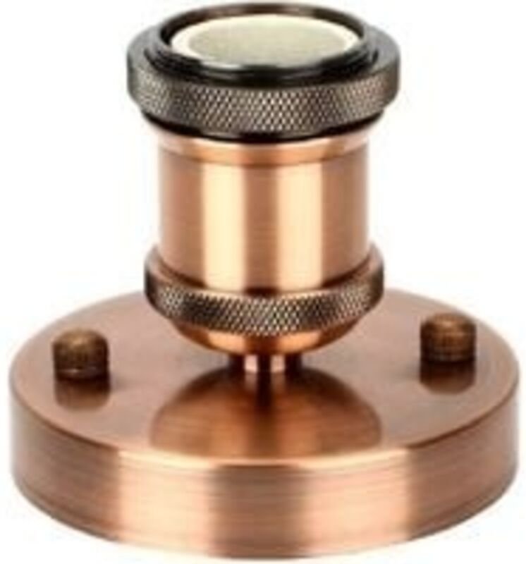 Edison E27 Vintage Lampenfassung, Adapter, Retro-Kronleuchterfassung, kabellos, Keramik-Innenseite, 1 Stück, Antikmessin...