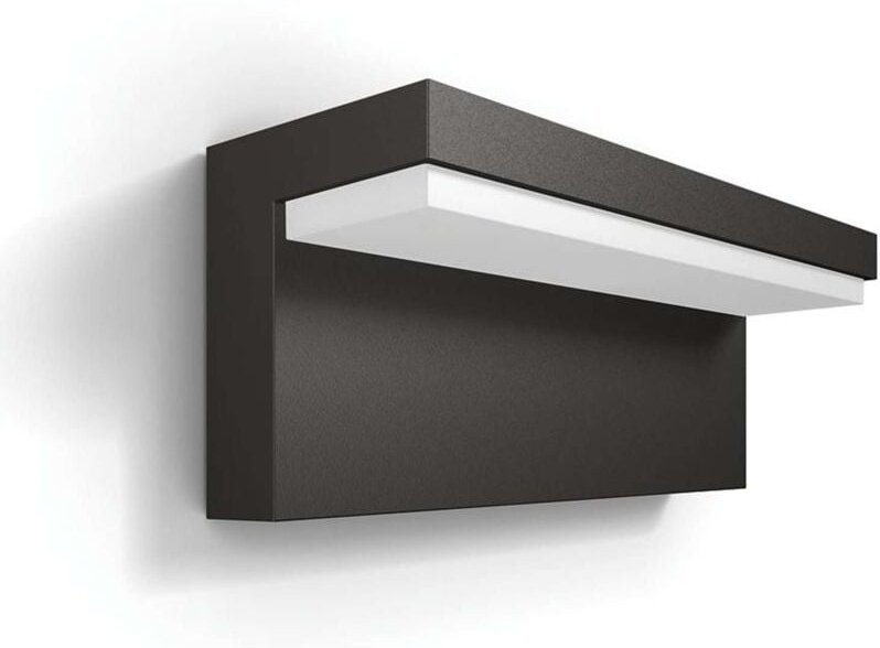 MyGarden - LED-Wandleuchte für den Außenbereich 22x8 cm, 4000 k, 4,5 w, Anthrazit 915005378302 - Philips