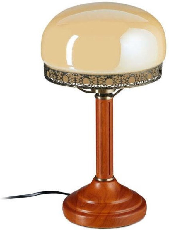 Tischlampe im antiken stil beige 88310