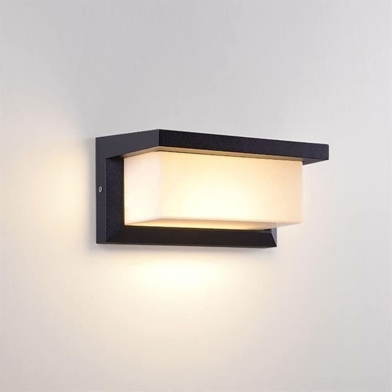 Moderne minimalistische LED-Wandleuchte, wasserdichte IP65-Wandlampe für Treppen, Flure, Nachttische, kreatives warmes L...