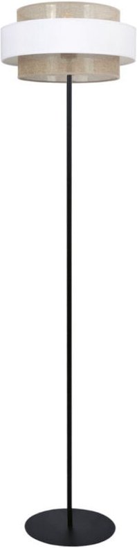 Weiß-graue Stehlampe K-5275 CEZAR Kaja