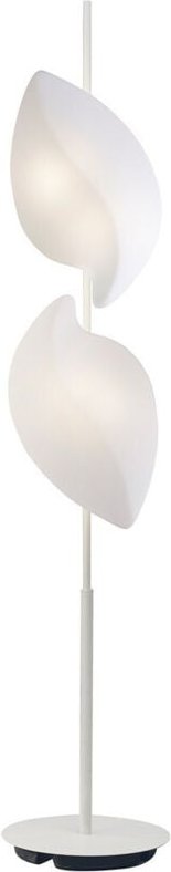 Inspired Mantra Fusion Natura Natura Stehleuchte 4-flammig E27 für den Außenbereich IP44, Mattweiß/Opalweiß