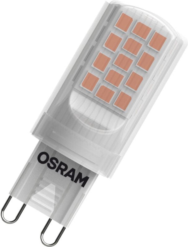 Osram - Star pin LED-Lampe für G9-Sockel, matte Optik ,Warmweiß (2700K), 430 Lumen, Ersatz für herkömmliche 37W-Leuchtmi...