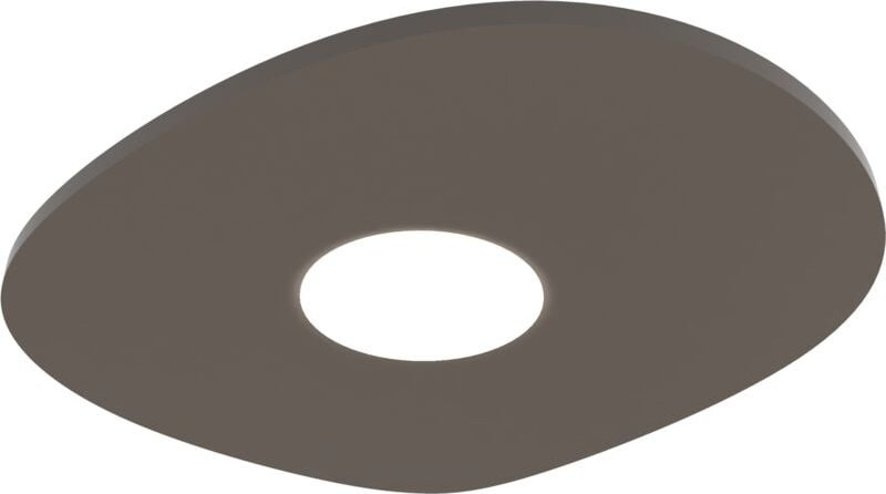 Thumbnail - River free 1x plafoniera monocolore lucido