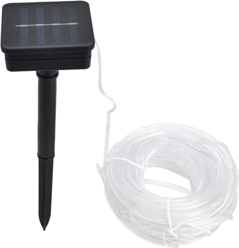 Solarbetriebene Lichterkette, 8 Beleuchtungsmodi, umweltfreundlich, wasserdicht für Gartendekorationen