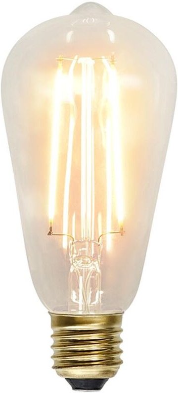 LED-Leuchtmittel ,Soft-Glow', E27, 2,3W, 230lm, Edison-Form, retro, warmweiß