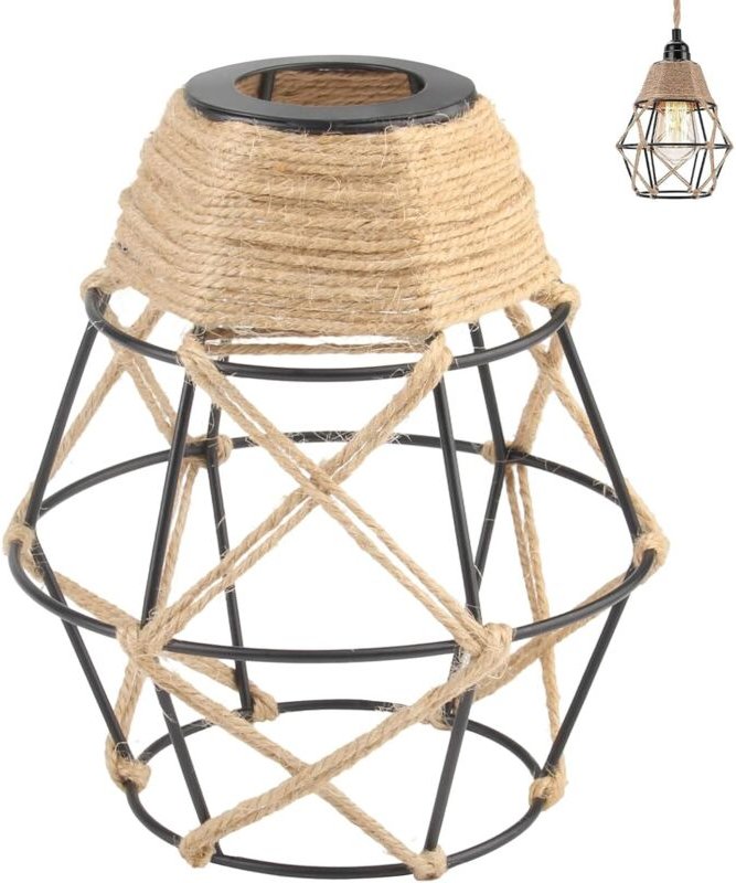 CCYKXA Vintage Industrie-Kronleuchter-Deckenlampenschirm, Industrielle Pendelleuchte für Küche, Wohnzimmer, Hotel, Bar, ...