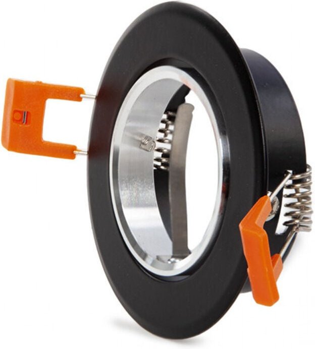 Ring Downlight Runden GU10 Ø84Mm - Schwarz