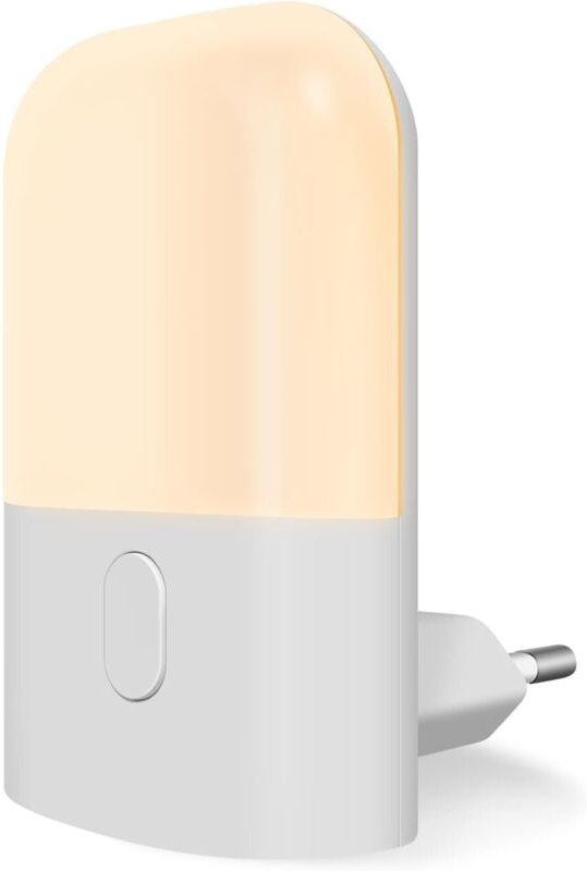 Nachtlicht mit Dämmerungssensor, dimmbar, 3 Helligkeitsstufen, Kinder-Nachtlicht, warmweiß 2700 K