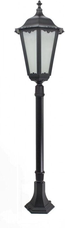 Garten-Stehleuchte 120x30 cm 1xE27 schwarz IP43 SU-MA Retro K 5002/2/BD 45