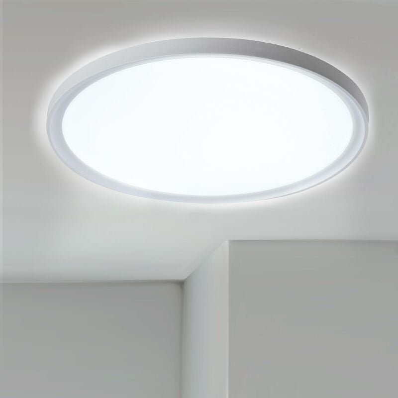 48W Deckenleuchte LED Deckenlampen Rund Modern Zimmer Lampe IP44 Außenanwendungen, Kaltweiß NAIZY