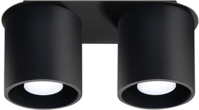 Amero 2 Gu10 Ceiling Foundation Black Alu Lumilo 00.129.54