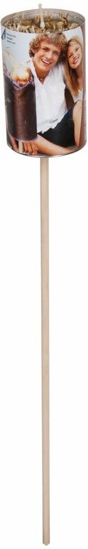 Thumbnail - Esschert Design - Gartenfackel mit Stroh ca. 6 Stunden Brenndauer 82 cm