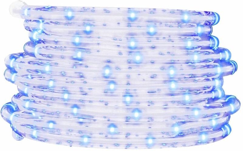 Lichtschlauch 480 LEDs Kaltweiß 20 m PVC vidaXL