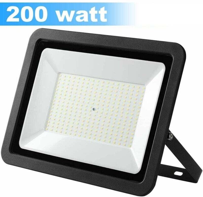 200W LED-Flutlicht, hohe Helligkeit, schlankes Flutlicht für den Außenbereich, kaltweiß - Ymyny