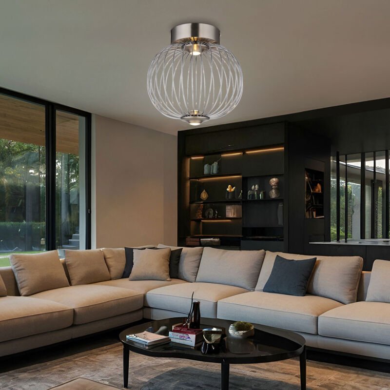 Globo - Deckenlampe Deckenleuchte Flurlampe led Wohnzimmerlampe 3 Stufenschalter d 30 cm