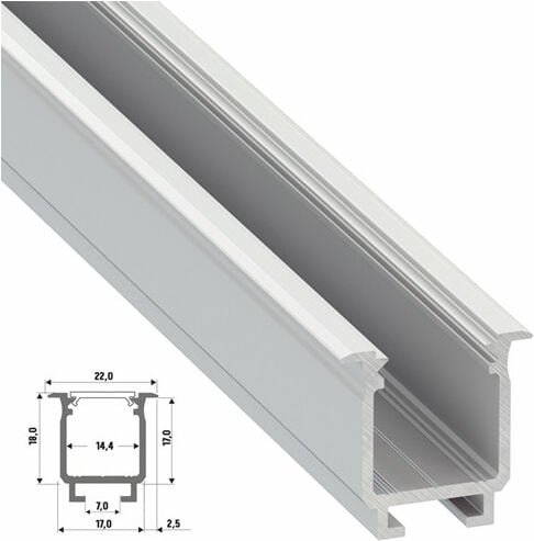 Profil Aluminium Kerl w 2,02M