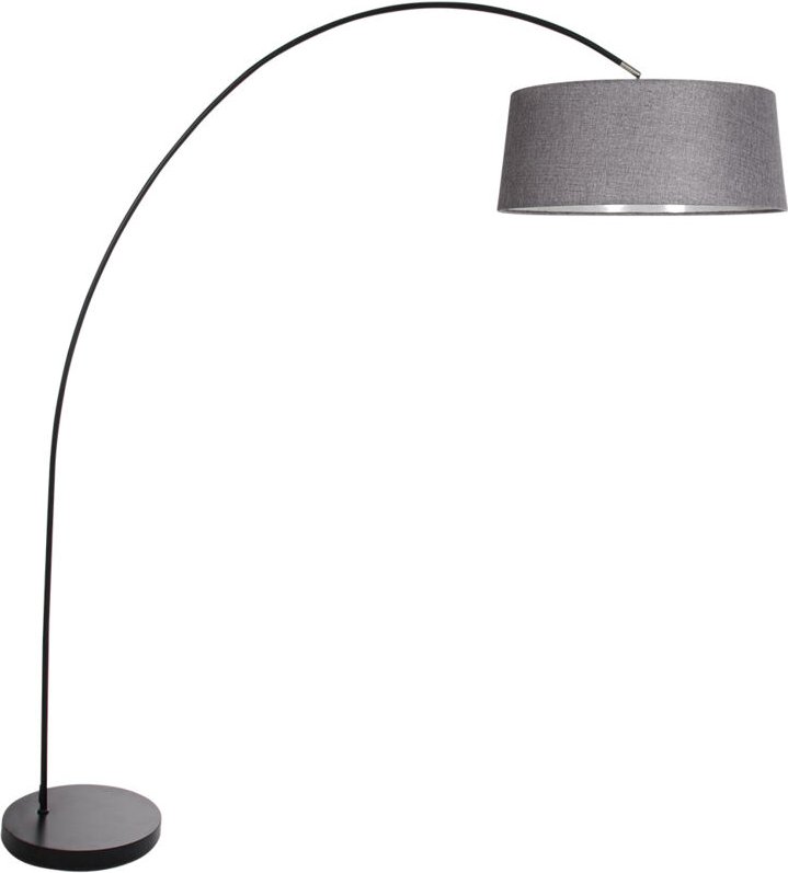 Mexlite - stehlampe - Solva - schwarz - metall textil -