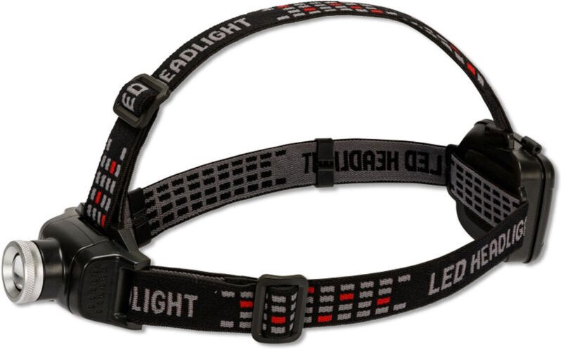 Wiederaufladbare und verstellbare LED Stirnlampe Velamp 6 W 400 lm