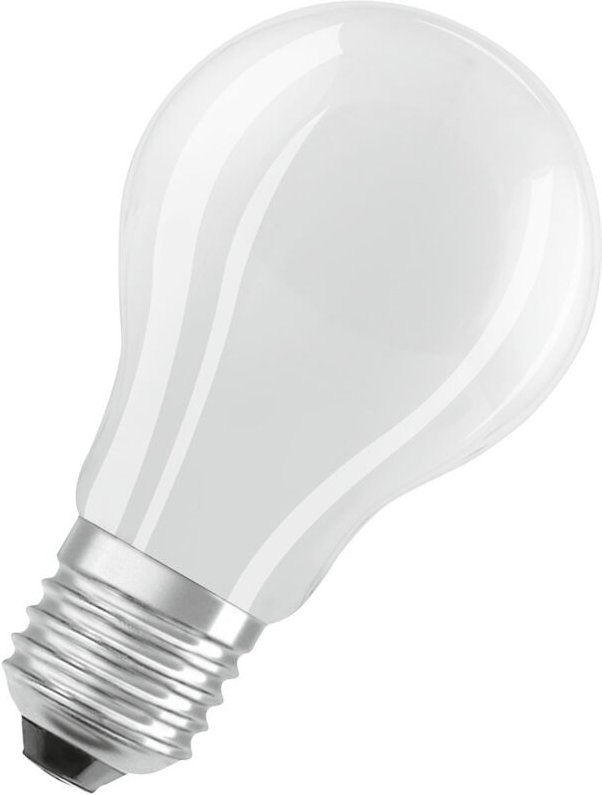 Osram - superstar+ classic a glfr 40 LED-Lampe, E27, Kolbenform, 2,6W, 481lm, 2700K, warmweißes Licht, dimmbar, LED-Fila...