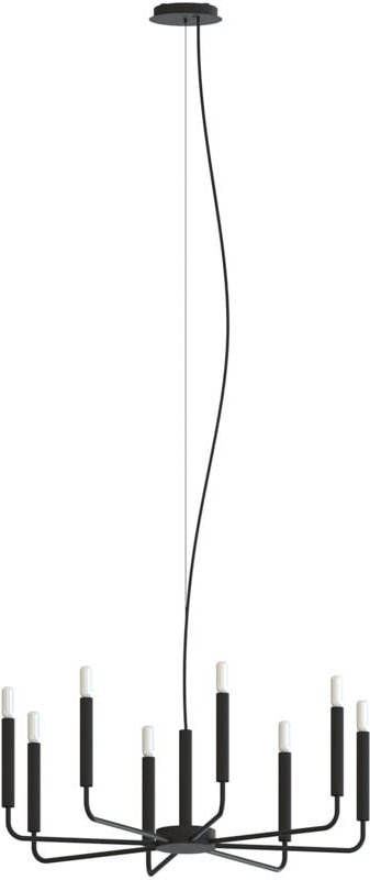 Orto Chandelier 8 E14 Black Nowodvorski 11460